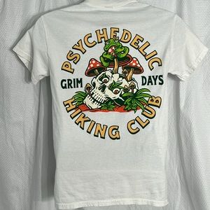 Grim Days print Tshirt